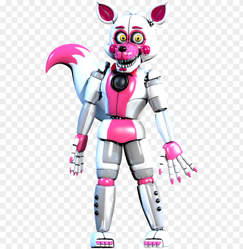 free PNG modelfuntime - fnaf funtime foxy model PNG image with transparent background PNG images transparent