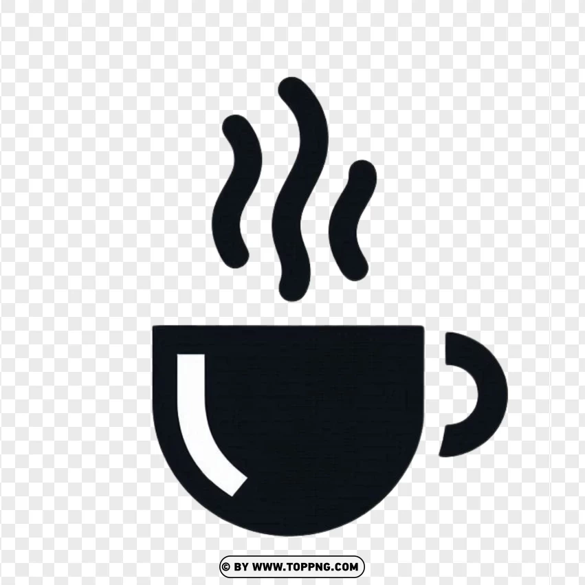 Coffee Icon , Stylized Coffee Cup , Coffee Logo,Cafe Branding , Coffee PNG , Warm , Coffee Mug 