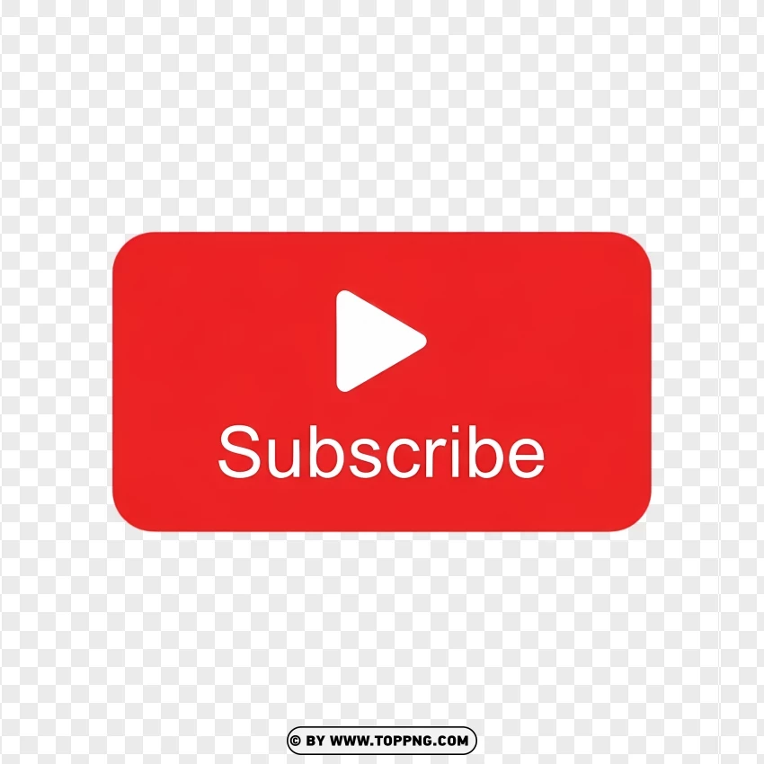 Modern Flat Subscribe Icon PNG Transparent Background