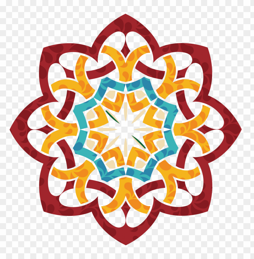 Modern Geometric Islamic Arabic Pattern Shape PNG Transparent With Clear Background ID 474997