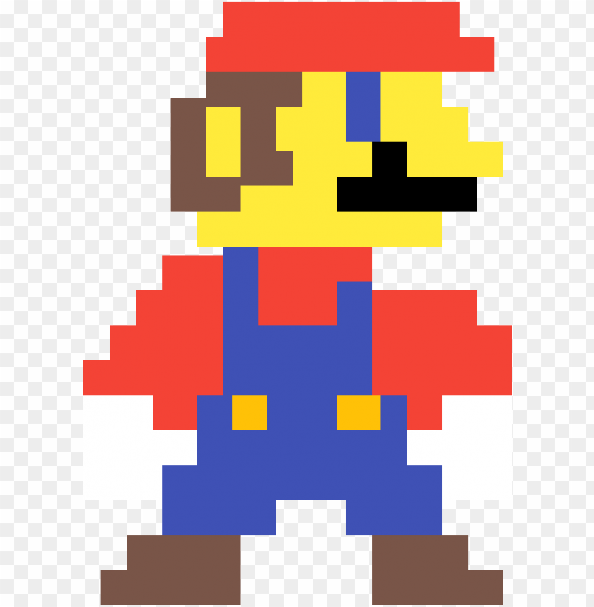 Modern Mario 8 Bit Png Image With Transparent Background Toppng - mario roblox shirt template