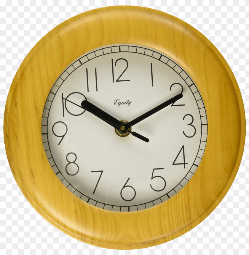 Clear modern wall clock PNG Image Background ID 5099