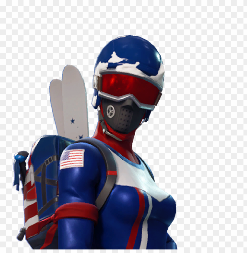 mogul master alpine ace girl usa fortnite PNG image with transparent background@toppng.com