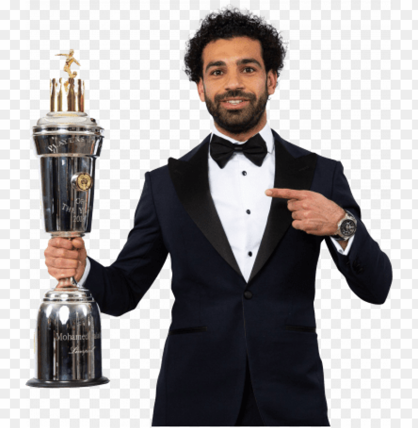 Download mohamed salah pfa player of the year png images background@toppng.com