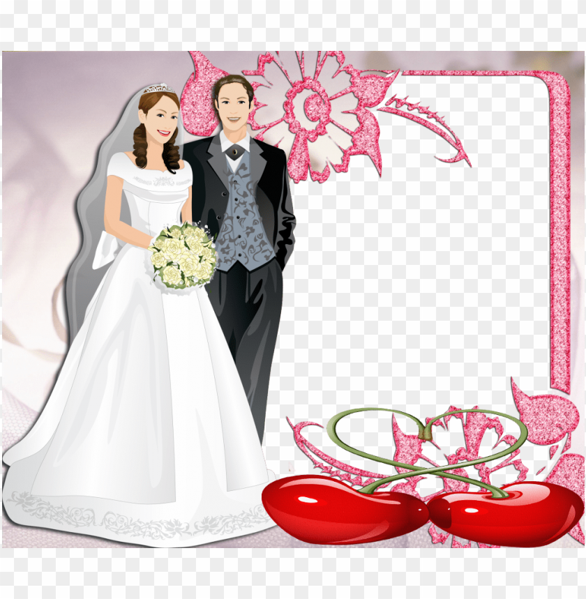 illustration, wedding, symbol, love, photo, invitation, decoration