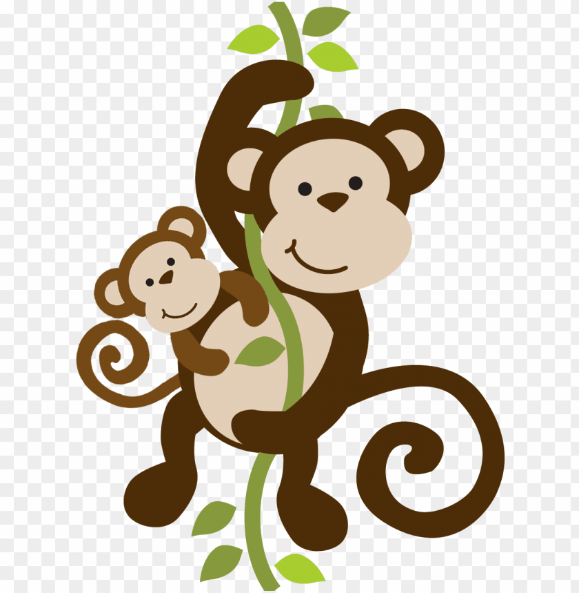monkey boy baby shower clip art