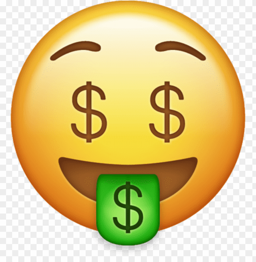 money, emoji, png, transparent, background