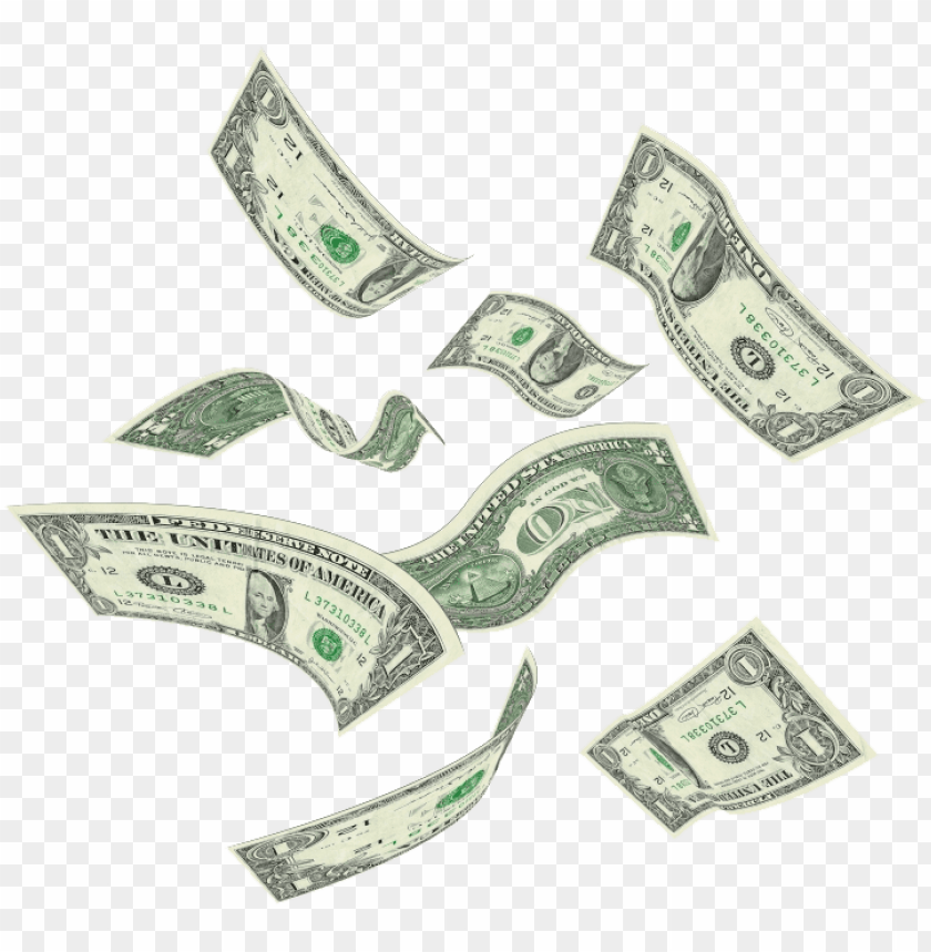 free PNG money flying png - flying dollar PNG image with transparent background PNG images transparent