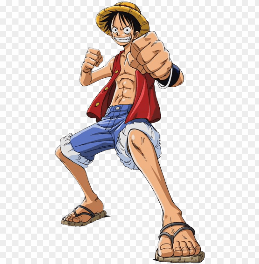 Monkey D Luffy One Piece Luffy Feet Png Image With Transparent Background Toppng