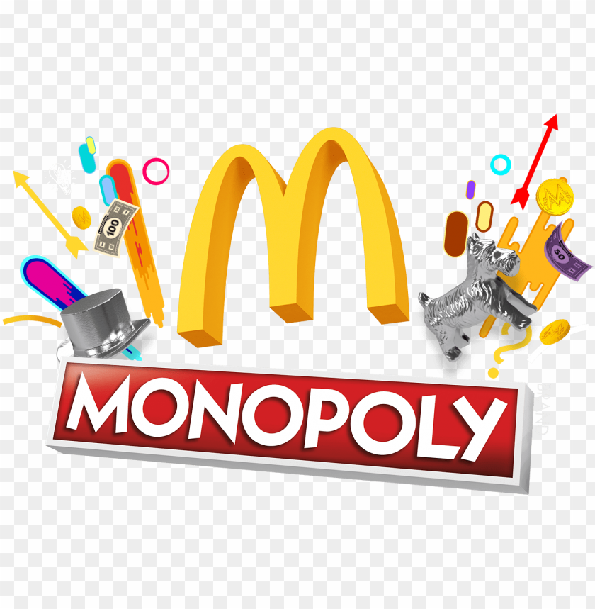 free PNG monopoly at mcdonald's - new monopoly 2018 PNG image with transparent background PNG images transparent