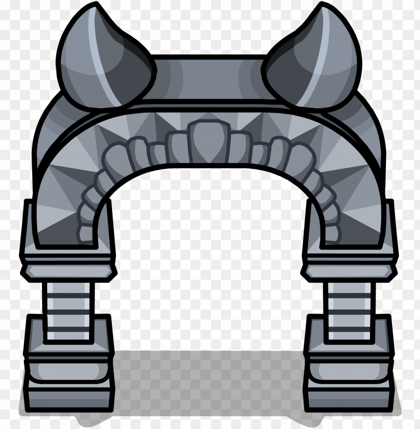 cute, arch, character, memorial, halloween, gate, funny