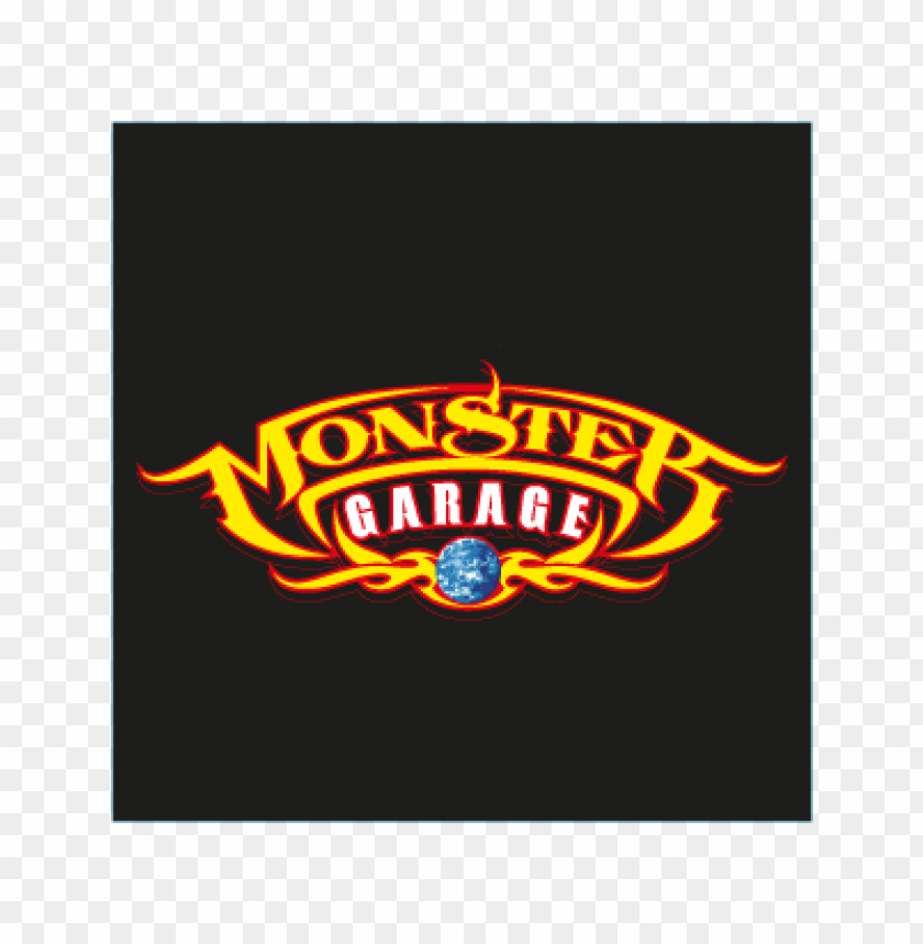  monster garage vector logo free download - 464782