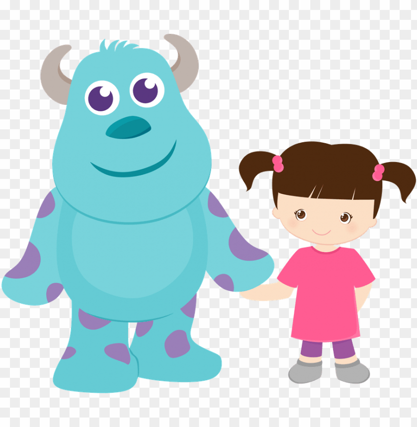 monsters university clipart disney boo monstros sa cute PNG transparent with Clear Background ID 184096
