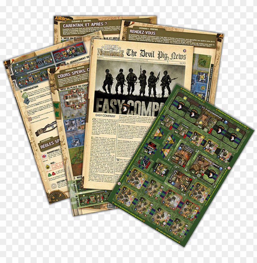 Montage Gazette Juin - Heroes Of Normandie Gazette 3 PNG Transparent With Clear Background ID 392106
