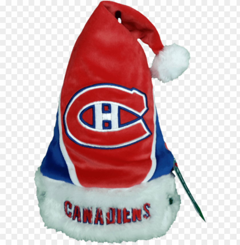 montreal canadiens santa hat PNG transparent with Clear Background ID 78279