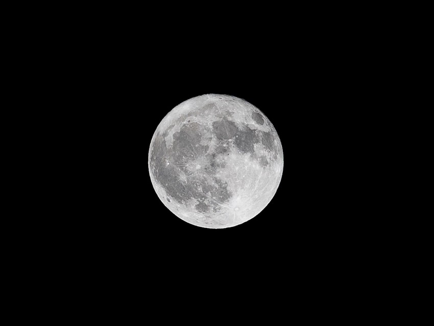 moon, full moon, bw, satellite, dark