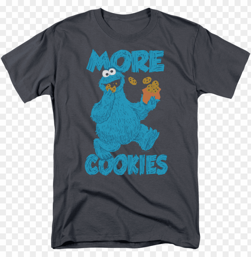 more cookies sesame street t-shirt - t-shirt: sesame street- more cookies, s. t-shirt PNG image with transparent background@toppng.com
