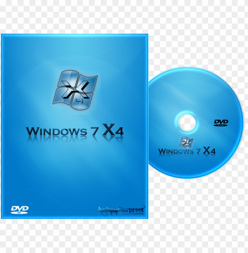 More Like Windows 7 X4 Dvd Cover By Ambalagurpreet Windows 7 New Versio Png Image With Transparent Background Toppng