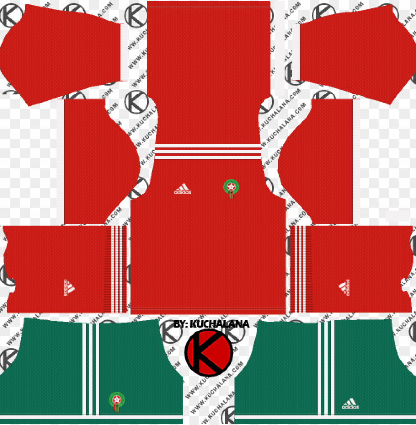 free PNG morocco 2018 world cup kit - portugal dream league soccer 2018 PNG image with transparent background PNG images transparent