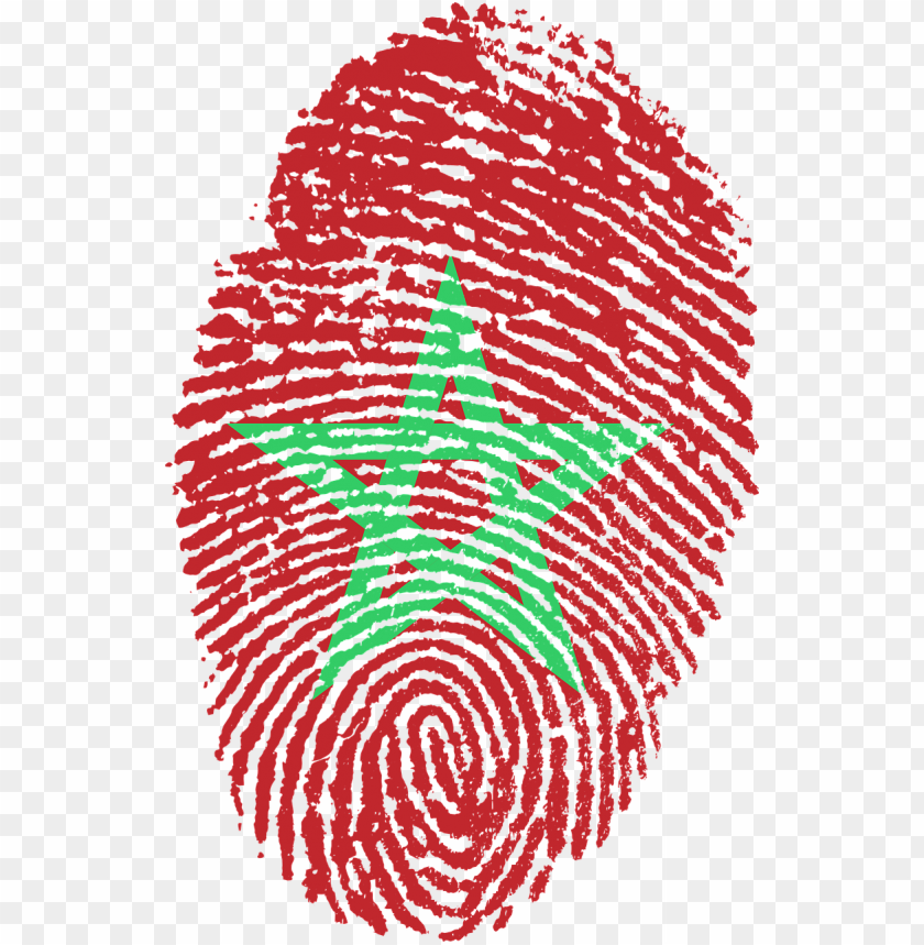 morocco country fingerprint. PNG image with transparent background@toppng.com