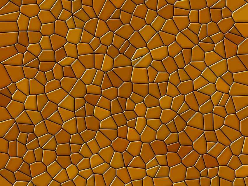 mosaic, pattern, structure, golden, shades