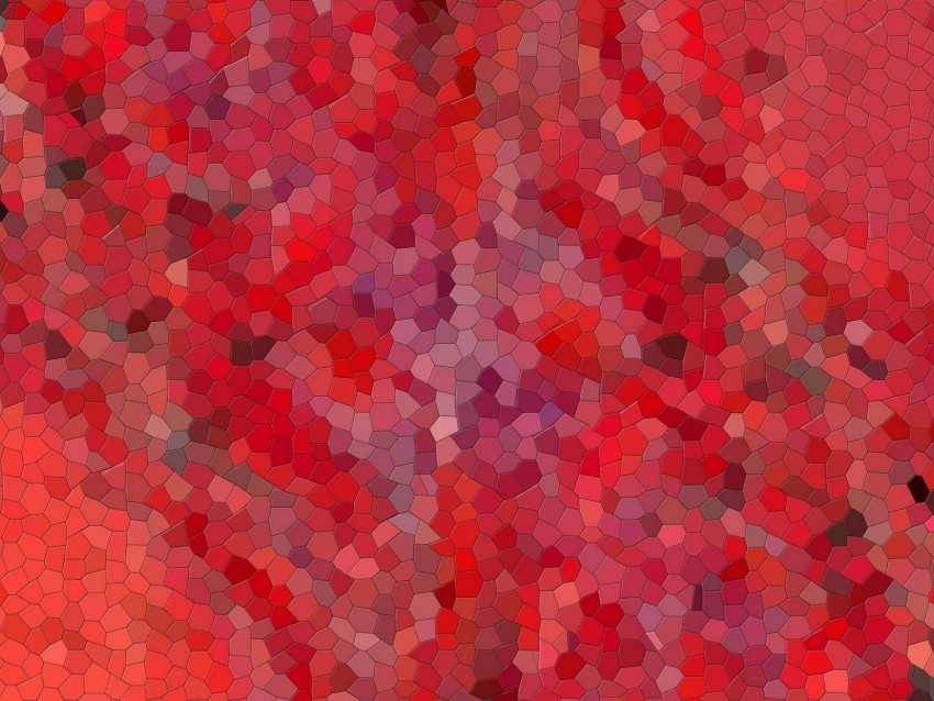 mosaic, tile, red, shape, surface