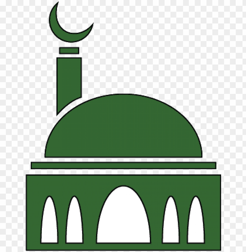mosque clipart green icon masjid PNG transparent with Clear Background ID 267434
