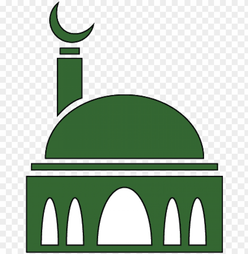 Mosque Clipart Green Icon Masjid Png Image With Transparent Background Toppng