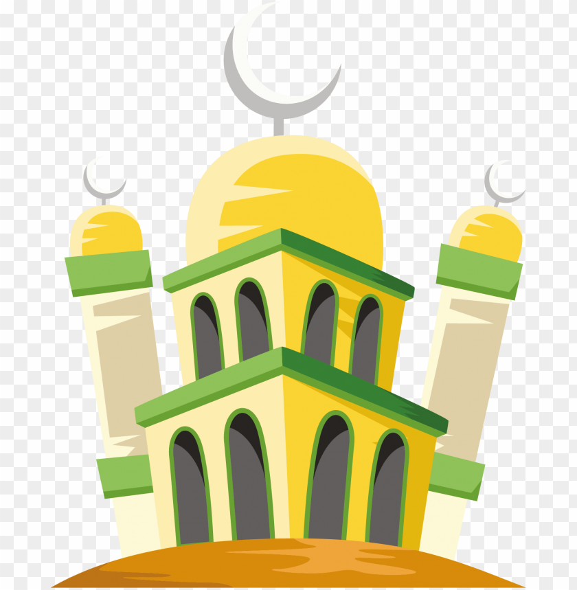 mosque vector png images background -  image ID is 4447