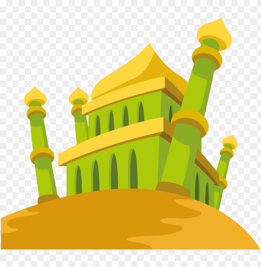 Background Gambar Masjid Kartun Png - Nusagates