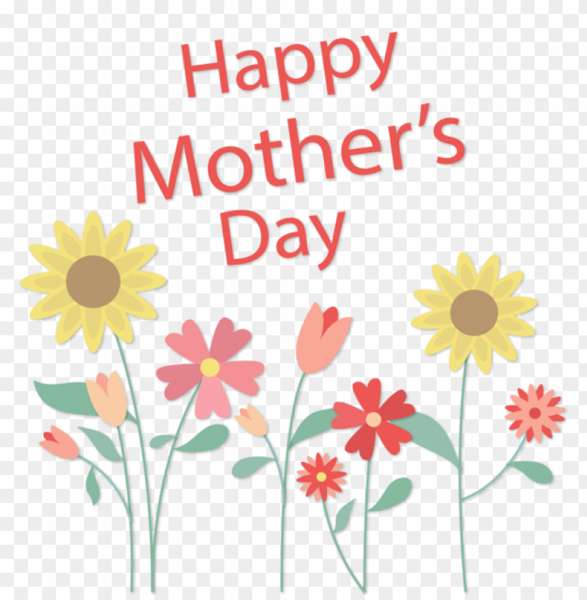 mothers day flower common sunflower point text,mothers day,,transparent png