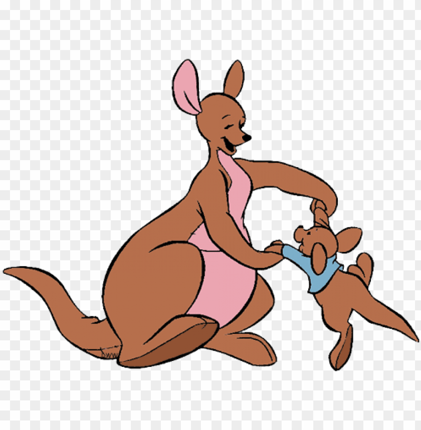 mother's day- kanga and roo from winnie the pooh, mother day