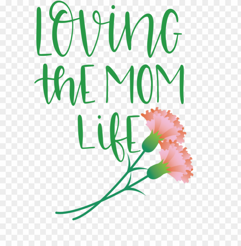 free PNG Mother's Day Leaf Cut flowers Plant stem for Love You Mom for Mothers Day PNG image with transparent background PNG images transparent
