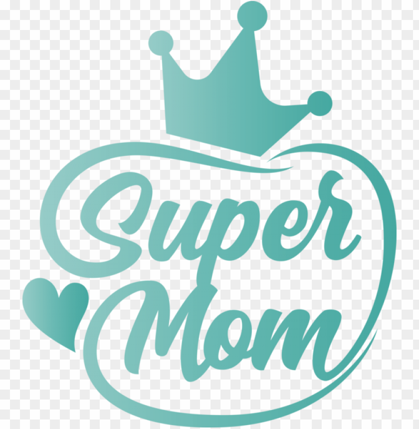 logo cartoon font,mothers day,super mom,transparent png