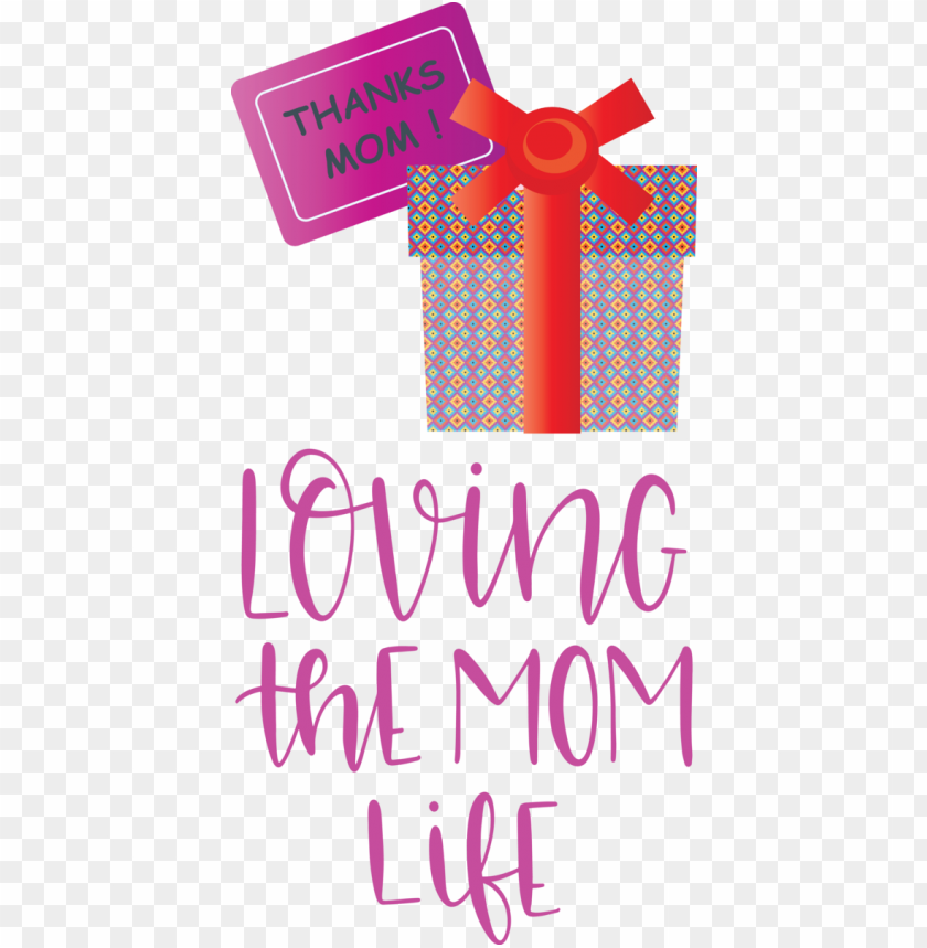 Mother's Day Logo Design Line For Love You Mom For Mothers Day PNG Image With Transparent Background