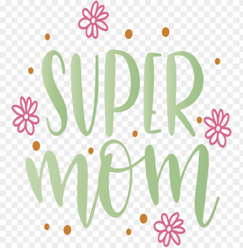 logo floral design petal,mothers day,super mom,transparent png