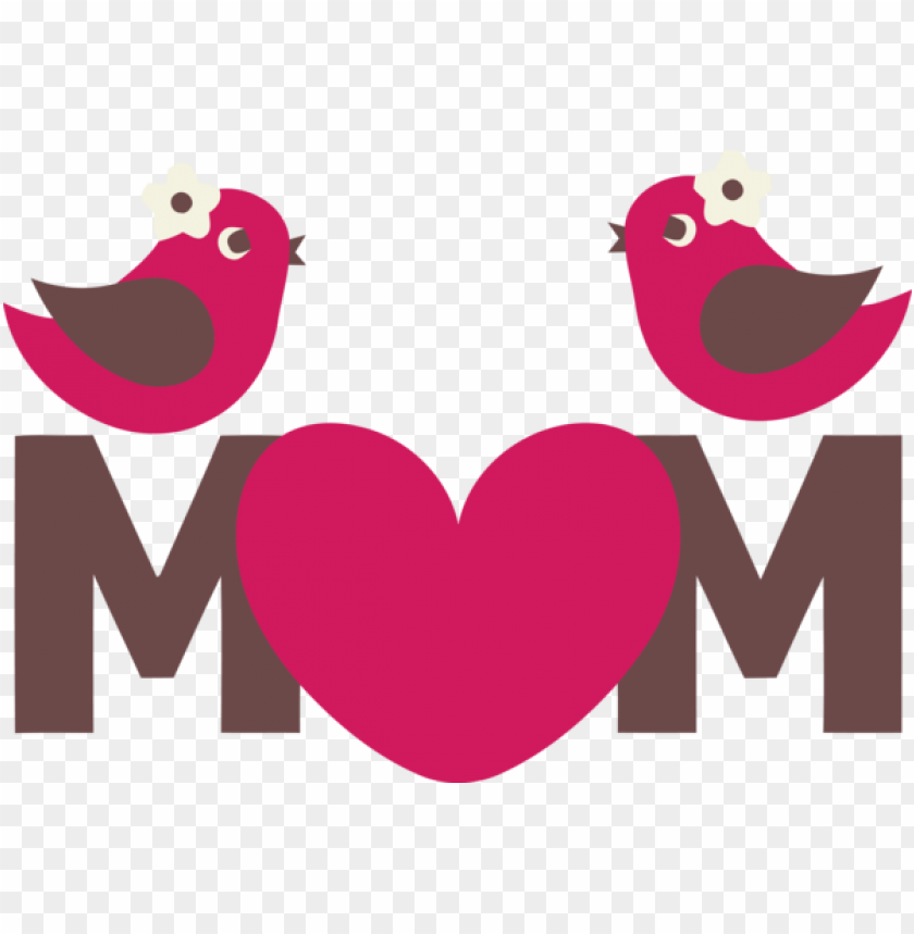 Mother's Day Love Pink Heart for Happy Mother's Day for Mothers Day PNG image with transparent background@toppng.com