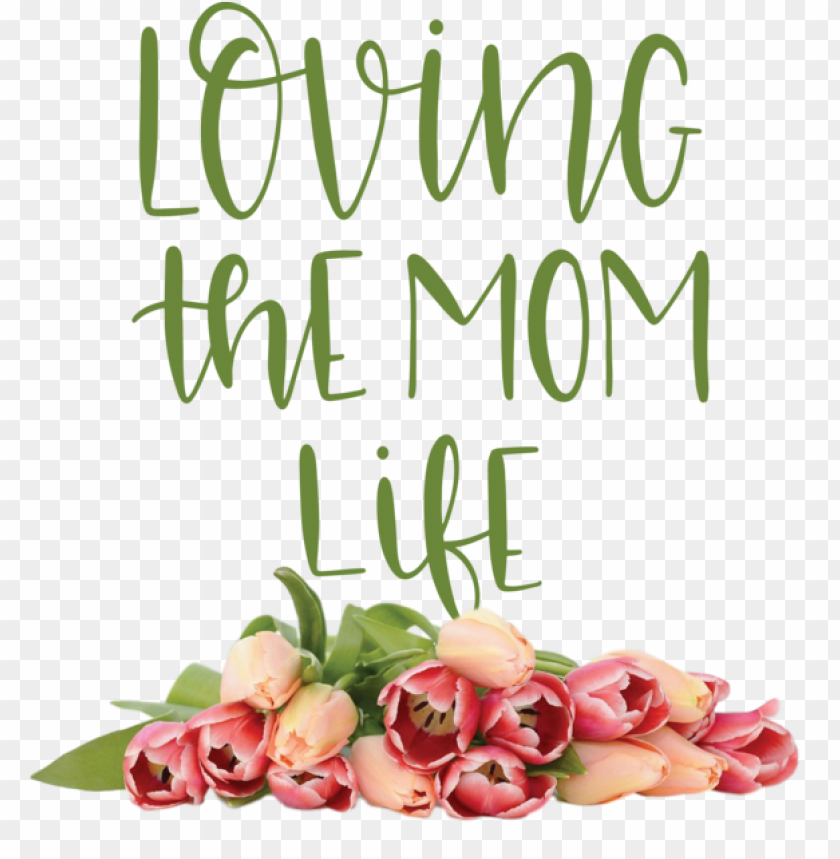 Mother's Day Mother's Day Floral Design For Love You Mom For Mothers Day PNG Image With Transparent Background@toppng.com