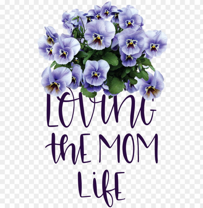 free PNG Mother's Day Pansy Violet Drawing for Love You Mom for Mothers Day PNG image with transparent background PNG images transparent