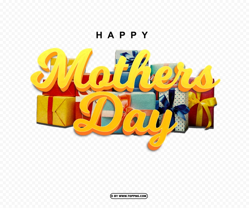 mothers day png with gift boxes clipart images , Mother's Day celebration, maternal love, family bonding, gratitude, appreciation, motherhood