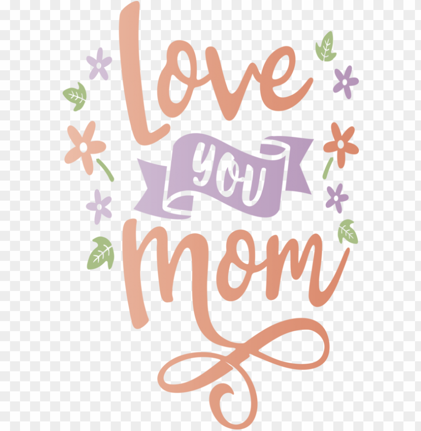 free PNG Mother's Day Text Font Line for Mothers Day Calligraphy for Mothers Day PNG image with transparent background PNG images transparent
