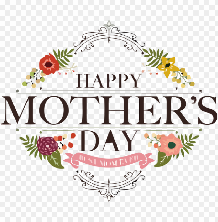 text font logo,mothers day,happy mothers day,transparent png