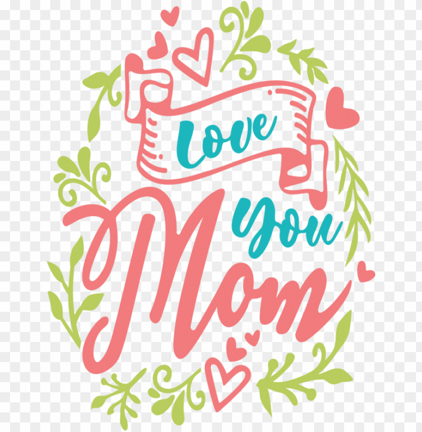 Mother's Day Text Font Pink For Mothers Day Calligraphy For Mothers Day PNG Image With Transparent Background