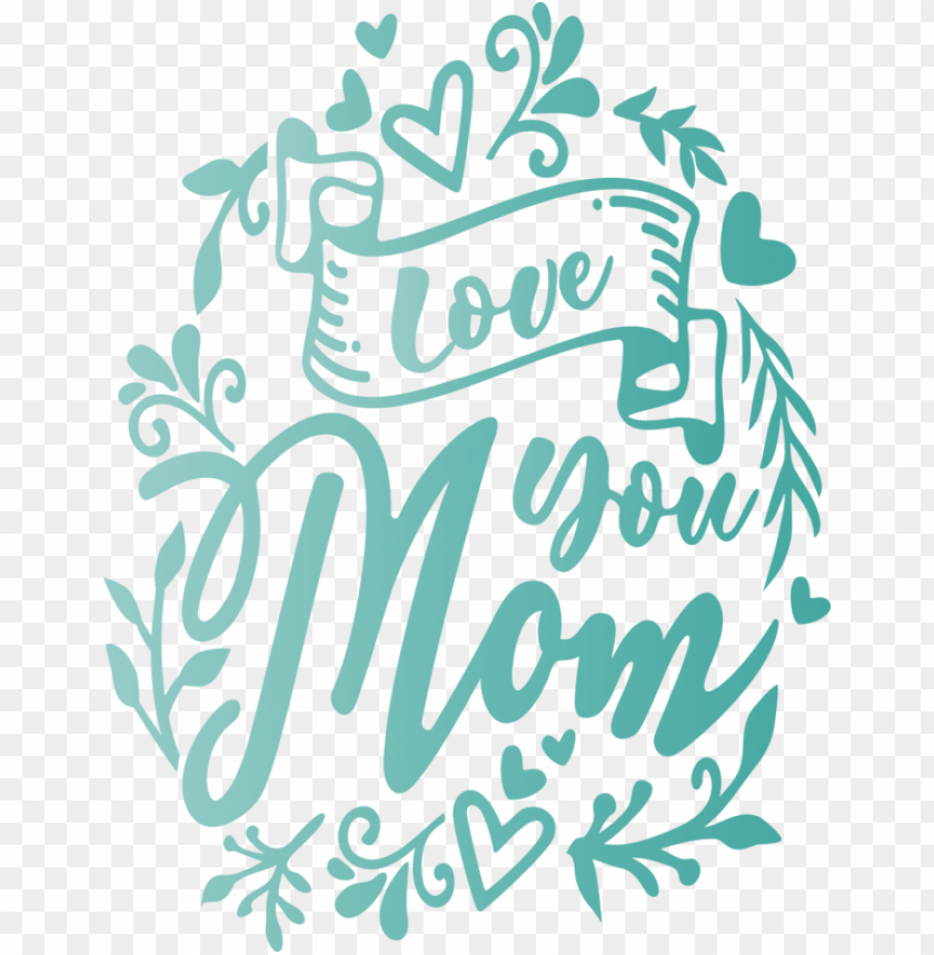 Mother's Day Text Font Plant for Mothers Day Calligraphy for Mothers Day PNG image with transparent background@toppng.com