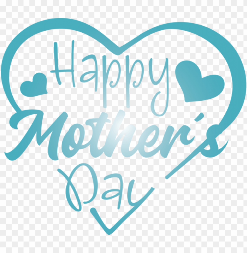 mothers day text font turquoise for mothers day calligraphy for mothers day PNG transparent with Clear Background ID 474108