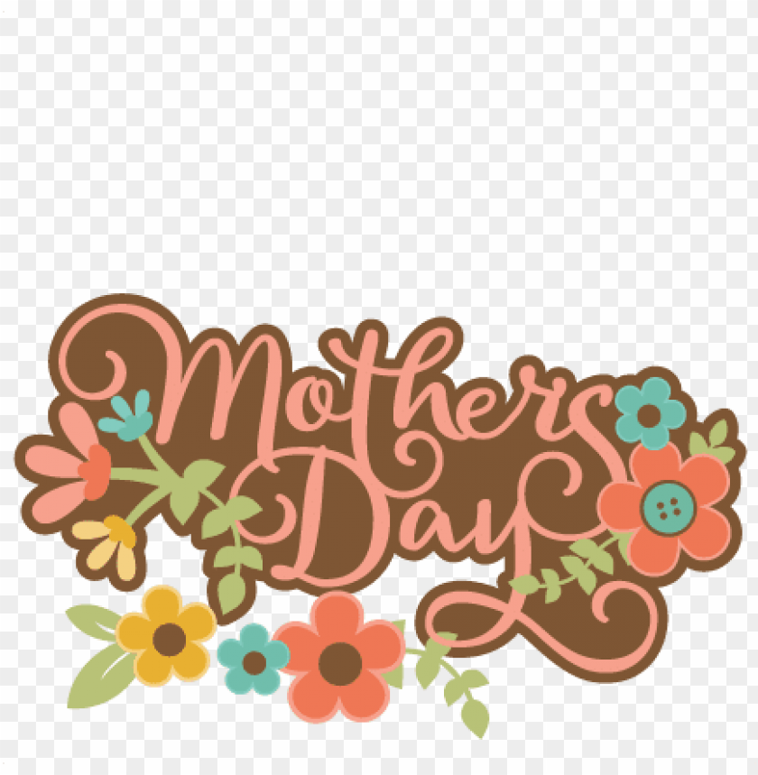 mother's day title svg scrapbook cut file cute- mothers day, mother day