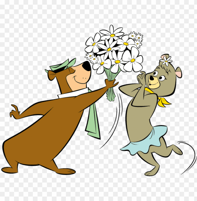 free PNG mother's day weekend - yogi bear and cindy bear PNG image with transparent background PNG images transparent