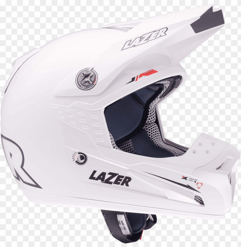 Transparent PNG image Of motorcycle helmet lazer smx x line pure white - Image ID 68257