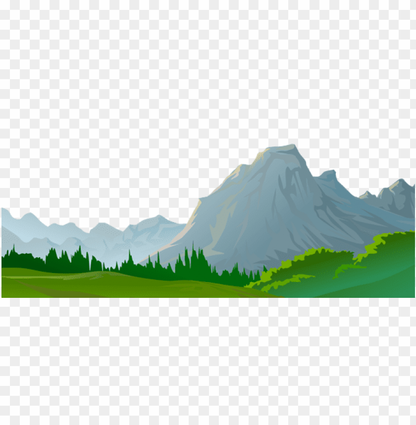 Download mountain ground decorative transparent png images background |  TOPpng