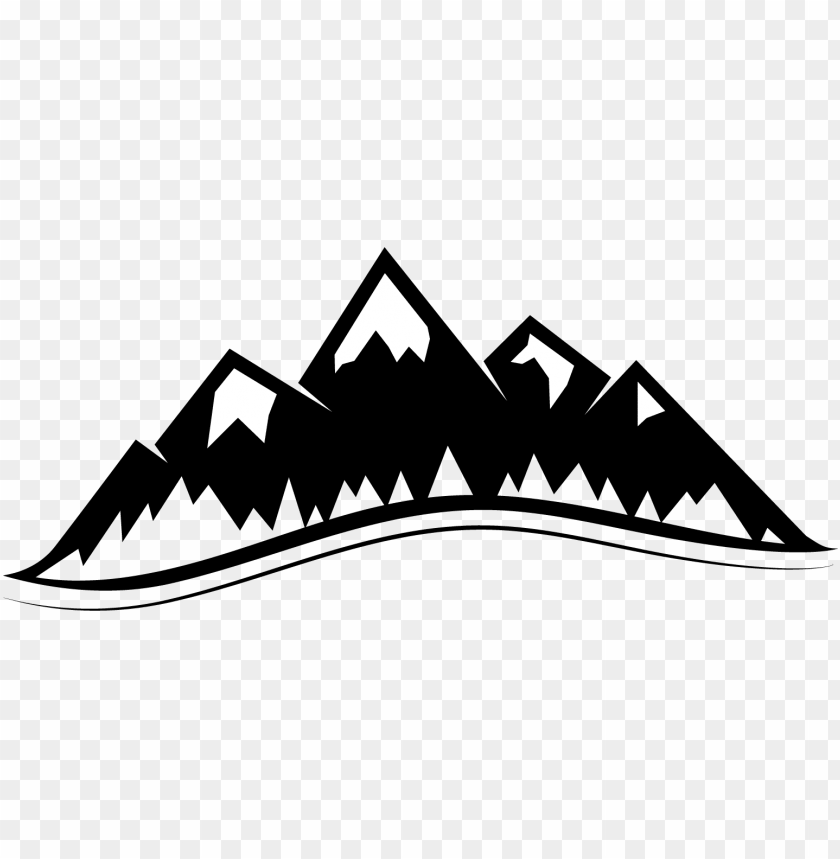 simple mountain logo design suitable for outdoor community, mountain, or  outdoor fashion logo 29264143 Vector Art at Vecteezy